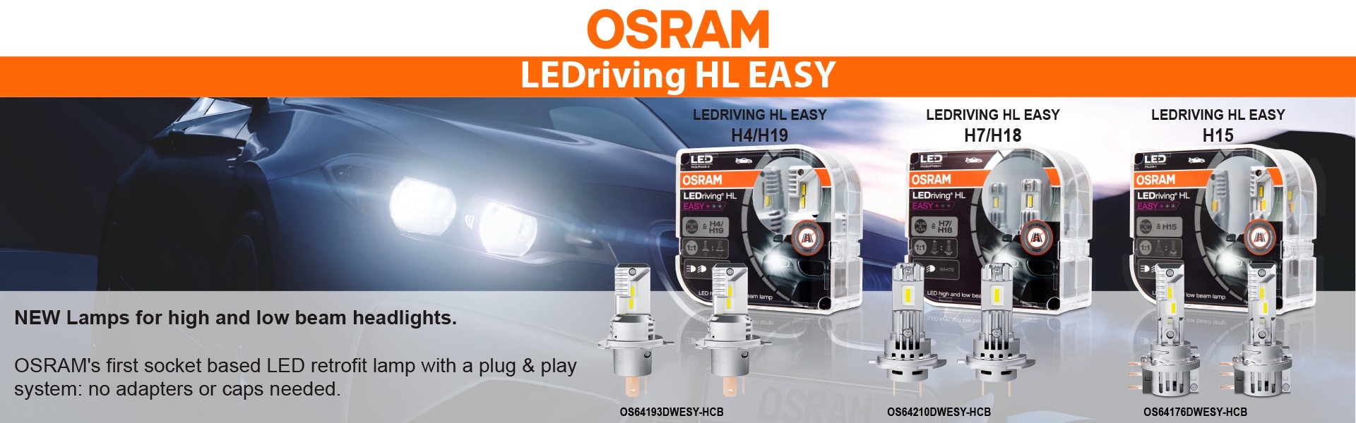 OSRAM LEDriving HL EASY